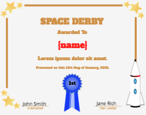 Space Derby - General