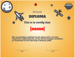 Space - Diploma